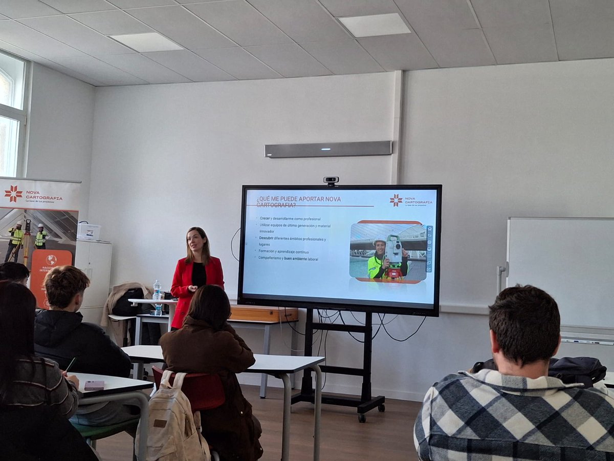 💬 Jornadas de Formación y Orientación Laboral

🔹 Charla de Nova Cartografía 

#Formación #FP #Charlas #Educación #OrientaciónLaboral #FuturoProfesional #València #novacartografía