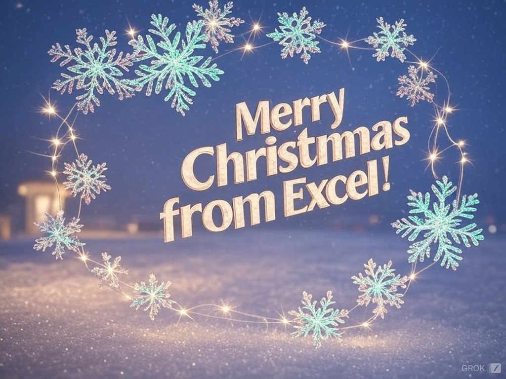 Excel_Com's tweet image. Excel Communications wishes you a Merry Christmas filled with joy, peace, and wonderful moments with family. May the warmth of the season fill your heart with happiness. Thank you for your trust and loyalty this year. Have a magical holiday season!
We will be closed on the 25th.
