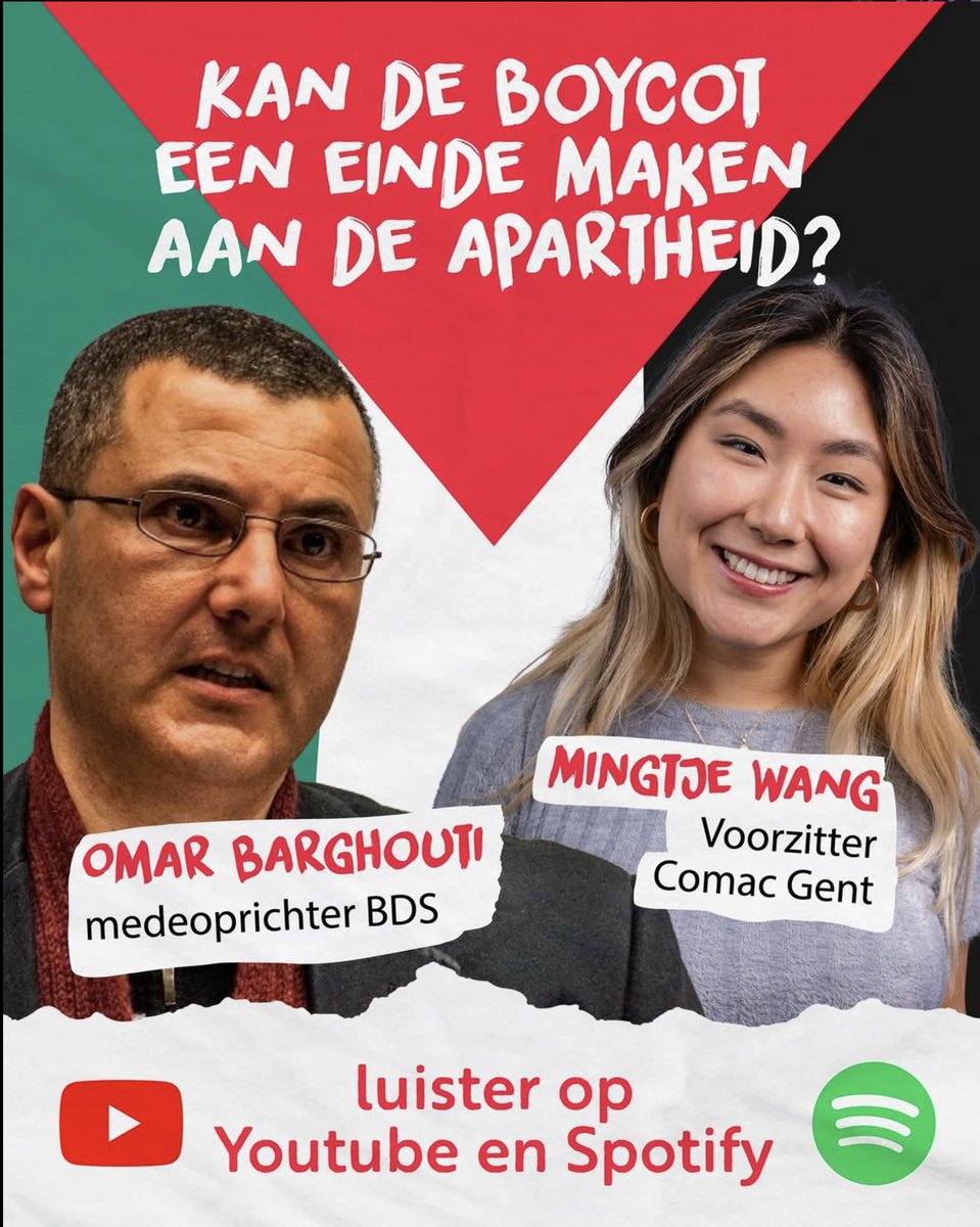 MingtjeW's tweet photo. Je weet wel dat McDonalds boycot is, maar ken je ook de oprichter van de @BDSmovement  die hierachter zit? Ontmoet Omar Barghouti in deze podcast waar we dieper ingaan op Palestina en de westerse medeplichtigheid in de genocide.

Luister op Spotify: https://t.co/Pltd9x1GD0 https://t.co/bNtLXhAvyE