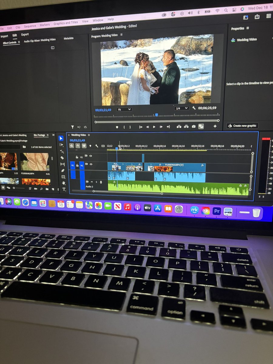 96StudioFilms's tweet image. Grinding and working to get this wedding video done. Congratulations to Jessica and Gabriel.