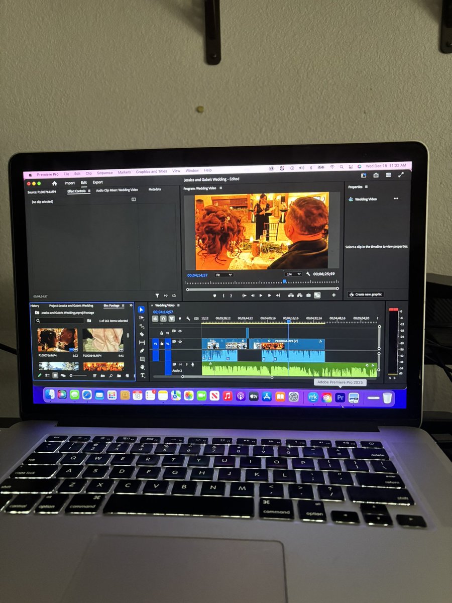 96StudioFilms's tweet image. Grinding and working to get this wedding video done. Congratulations to Jessica and Gabriel.