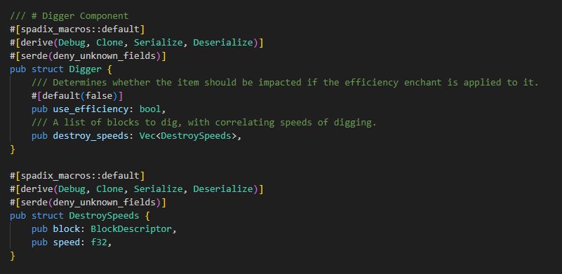 SpadixMC's tweet photo. Spadix auto-generates TypeScript code from a Rust codebase, which saves us time on development &amp; maintenance. 😁 https://t.co/GHsWEbKcGt