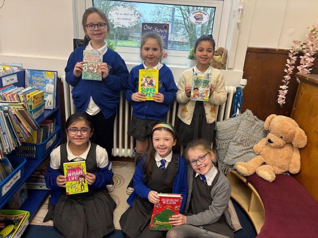 A huge thank you to the Scottish Book Trust who donated books to enhance our class libraries and for our nursery children to take home🥰 The children at West Primary and ELCC have been enjoying reading them. 📚 
#children who read succeed 
<a href="/scottishbktrust/">Scottish Book Trust</a>