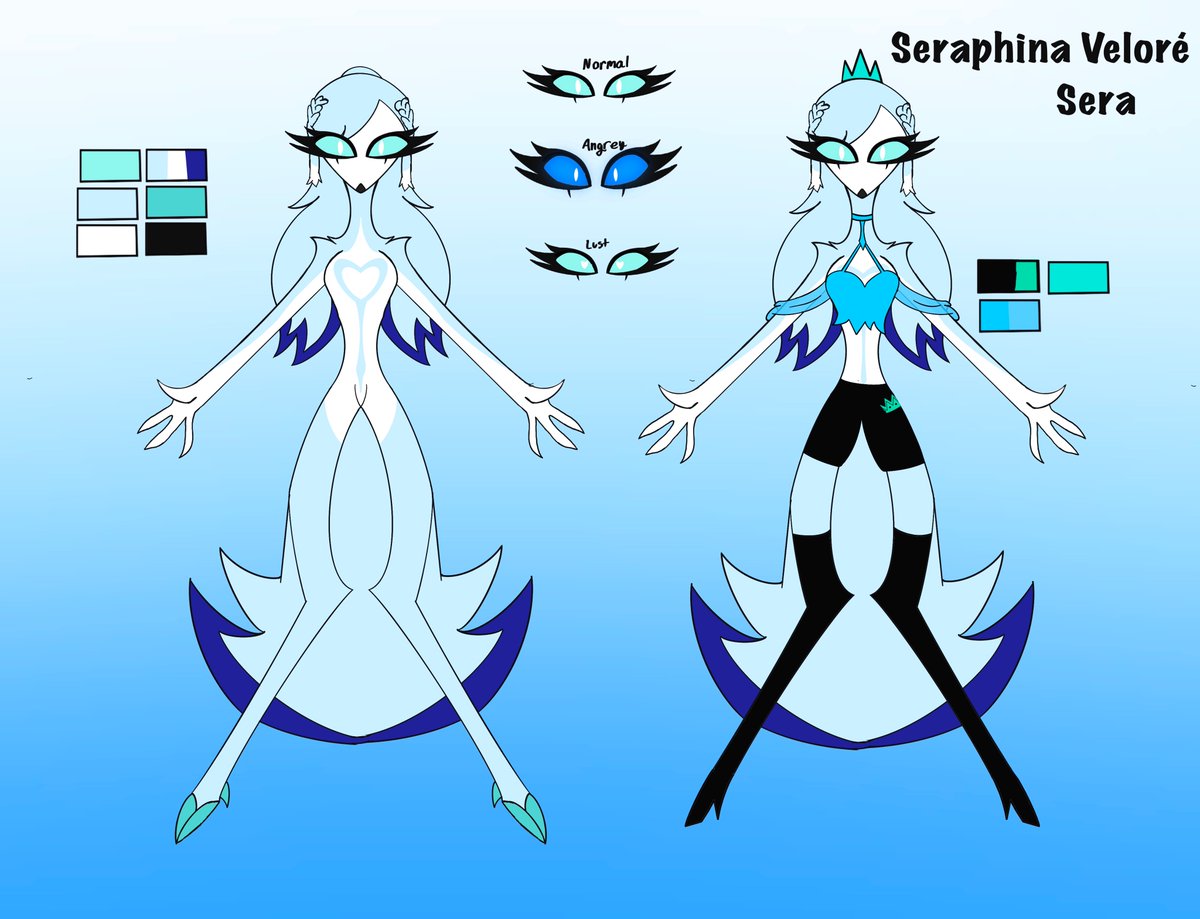 lynx41_art's tweet photo. My Little BIRB! Meet Sera❄️🩵💫
🩵💫More On her soon💫🩵
#hellvabossoc #hellvaboss https://t.co/ykepNwqgPW