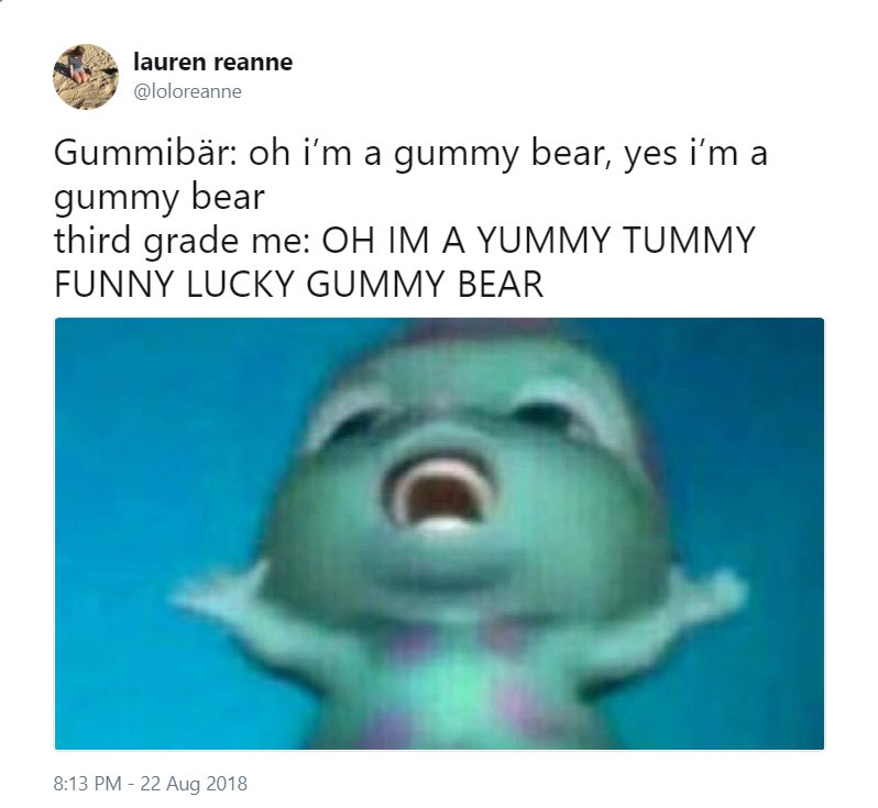 GummysCall's tweet photo. Who else used to blast the $GUMMY bear song 🤣🤣 https://t.co/Rqgdw4TnU5