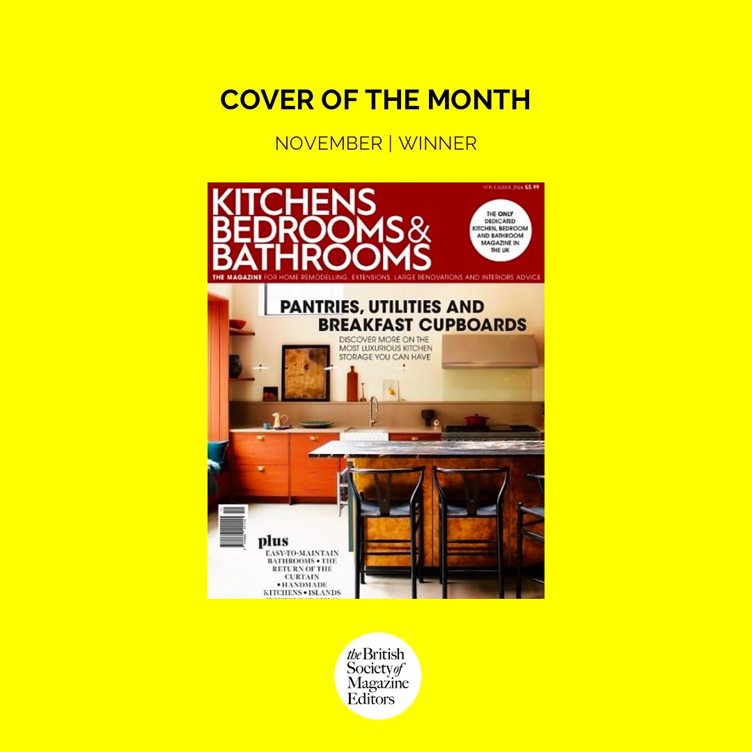BSME (@bsmeinfo) on Twitter photo Congratulations to the team over at <a href="/kbbmagazine/">Kitchens Bedrooms & Bathrooms magazine</a> - our November #BSMECoverOfTheMonth winner! 🎉
Don’t forget to tag us in your December covers for chance to enter and win next time ✨ Congratulations to the team over at <a href="/kbbmagazine/">Kitchens Bedrooms & Bathrooms magazine</a> - our November #BSMECoverOfTheMonth winner! 🎉
Don’t forget to tag us in your December covers for chance to enter and win next time ✨