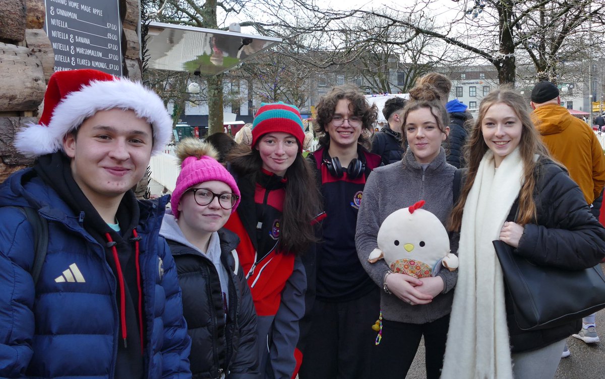 Colaiste Chiarain Studios (@ccostudiosmedia) on Twitter photo Our wonderful media students enjoyed a trip to Galway Christmas Market along with the rest of <a href="/colaiste/">Coláiste Chiaráin</a> TY Students….
@LCETB_Schools Our wonderful media students enjoyed a trip to Galway Christmas Market along with the rest of <a href="/colaiste/">Coláiste Chiaráin</a> TY Students….
@LCETB_Schools