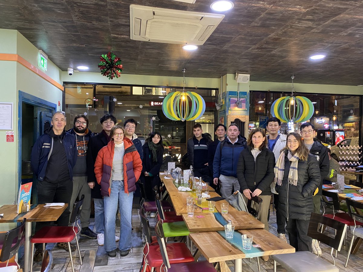 ThAMeS@UCL: The Advanced Multiphase Systems (@thamesucl) on Twitter photo A wonderful way to bring this year to a close with our Christmas lunch <a href="/Thames/">Thomas Mohr</a>
Happy Christmas Holidays and best wishes for the New Year A wonderful way to bring this year to a close with our Christmas lunch <a href="/Thames/">Thomas Mohr</a>
Happy Christmas Holidays and best wishes for the New Year
