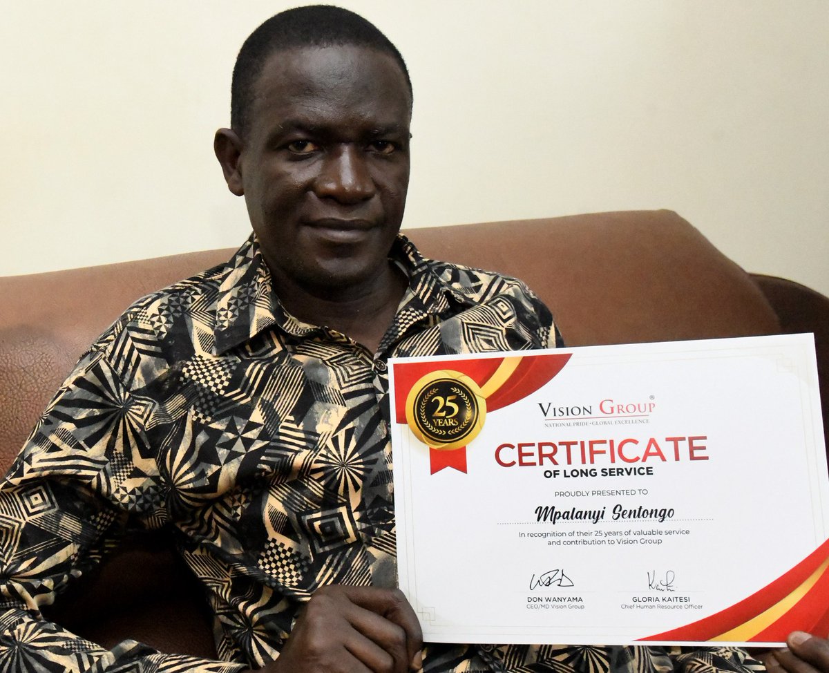 Celebrating 25 years of service. Thank you Vision Group! 🙏