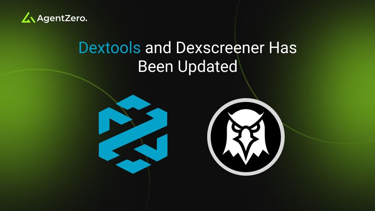 agentzeroai's tweet photo. Dextools and Dexscreener have been updated

Dexscreener https://t.co/ch73Zgsu4G

Dextools
https://t.co/X5bHfHxz8V