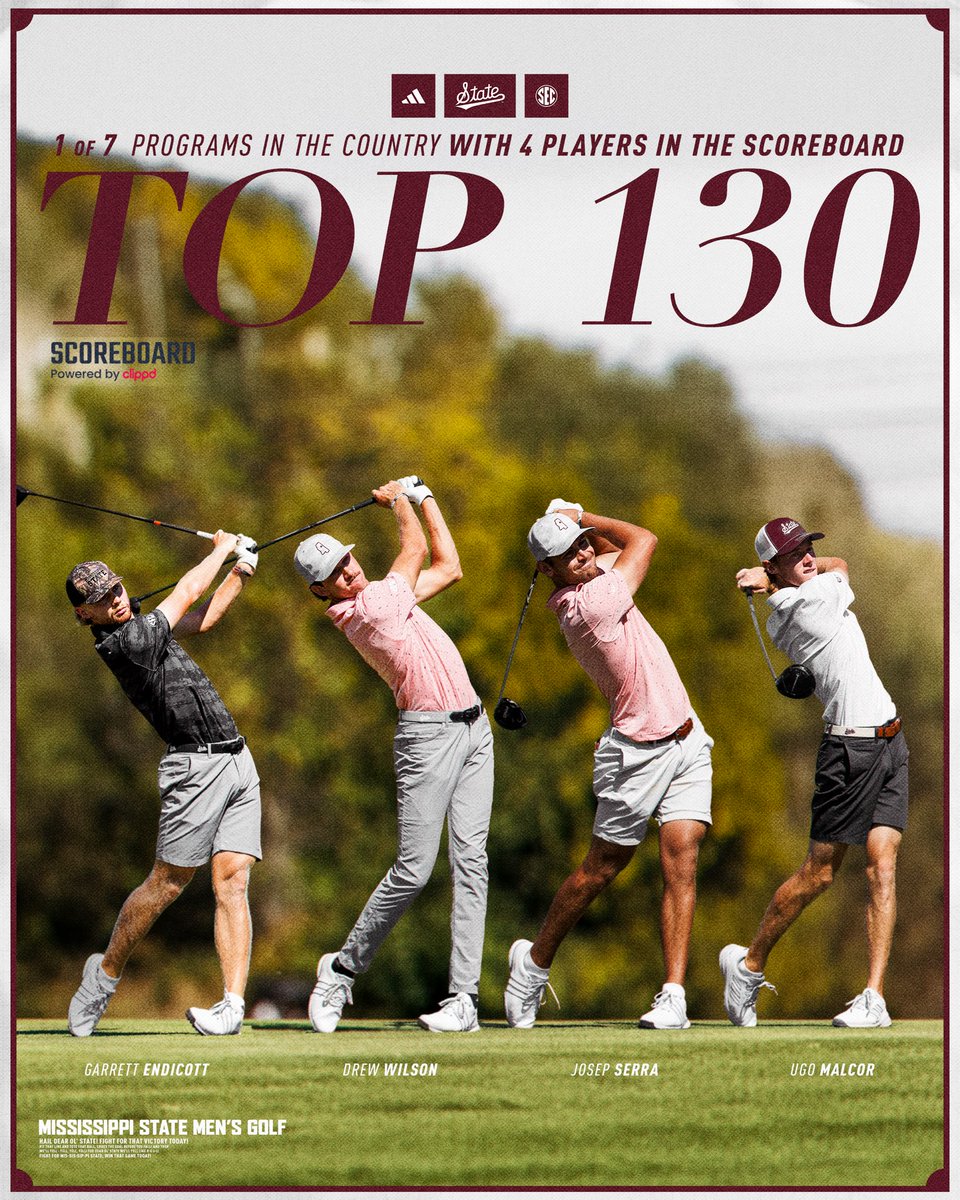 Mississippi State Men’s Golf tweet media
