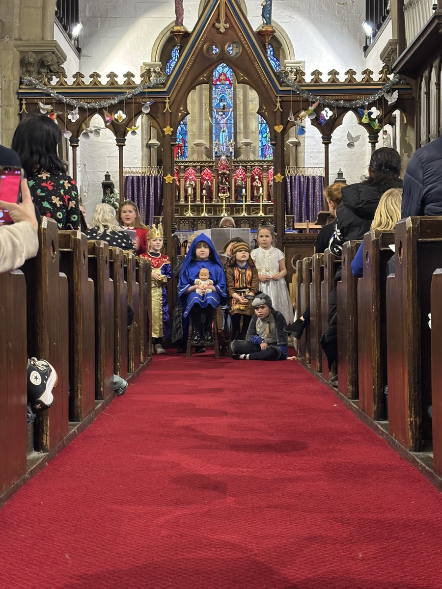 We love telling the story of the birth of Jesus in St Mary’s Church. Well done everyone!