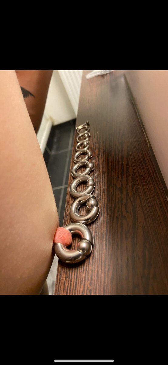 nipplestretcher's tweet photo. #stretchednipples #nipplepiercings #piercednipples https://t.co/2R4nuF8FVo
