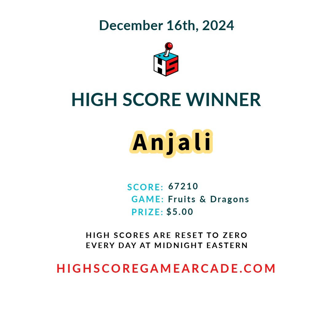 High Score Game Arcade tweet media