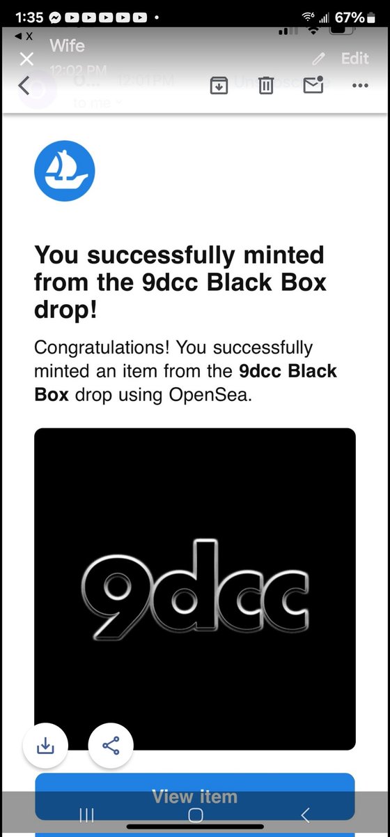 Snagged one 🤩... hot cakes thems was ❤️‍🔥❤️‍🔥❤️‍🔥  <a href="/9dccxyz/">9dcc</a>  <a href="/opensea/">OpenSea</a>