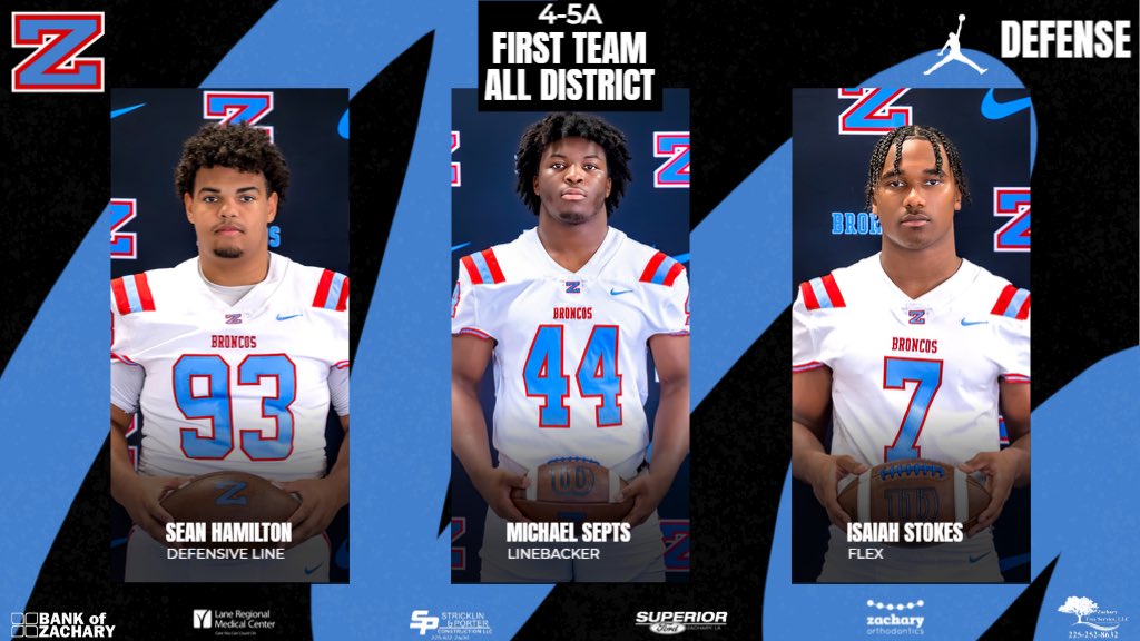 Zachary High Football tweet media