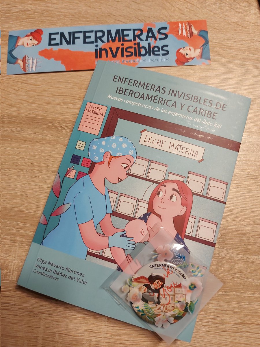 Auto-regalo 🎁 con antelación. 
Gracias <a href="/Enfermerasinvi/">Enfermerasinvisibles</a> por visibilizar nuestra profesión a veces tan olvidada. 

Grandes <a href="/tekuidamos/">Olga Navarro</a> y <a href="/visiblenursing/">Vanessa Ibáñez</a> 👏
Ya tengo los dos‼️
