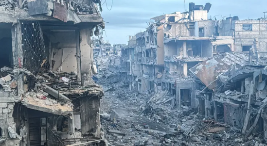 Israel is using robots packed with explosives to attack Northern Gaza's only operating hospital.  This scene from Al Jazeera is of the surrounding area. 

Utterly depraved. We will never forget. You will be held to account one day.  
 aljazeera.com/news/liveblog/…