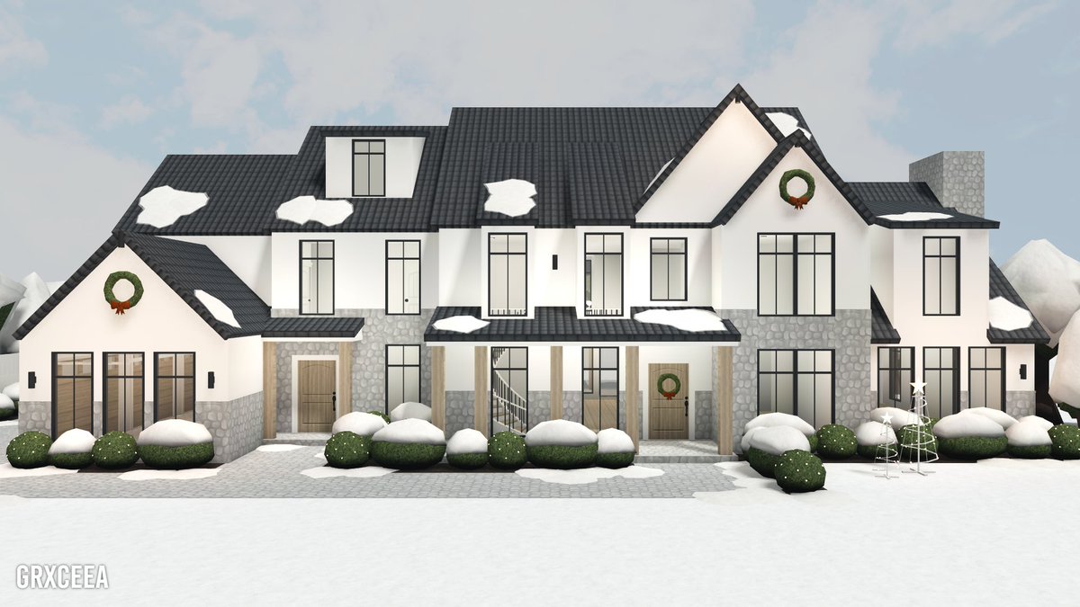 ꒰ 95k Winter Farmhouse Mansion ꒱

speedbuild on my youtube channel ⤸
youtu.be/5r5tnW-AW4c
#roblox #bloxburg #speedbuild