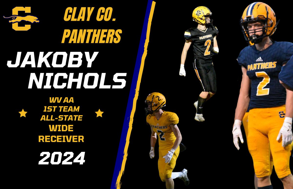 ClayPanthersFB's tweet photo. Congratulations to our players for their All State selections. Thanks to all of our players for their dedication and hard work. https://t.co/sx2WWR3k4a