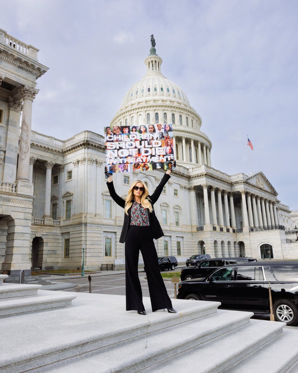 ParisHilton's tweet image. Today is a day I will never forget. After years of sharing my story and advocating on Capitol Hill, the Stop Institutional Child Abuse Act has officially passed the U.S Congress. This moment is proof that our voices matter, that speaking out can spark change, and that no child…
