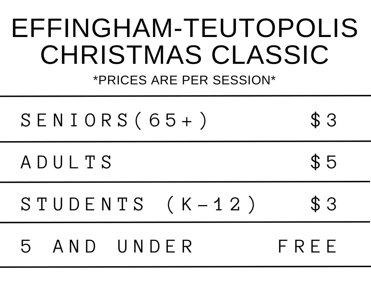 ChristmasClasic's tweet photo. 🎟️Admission Information 🎟️ https://t.co/WY8arkCEuU
