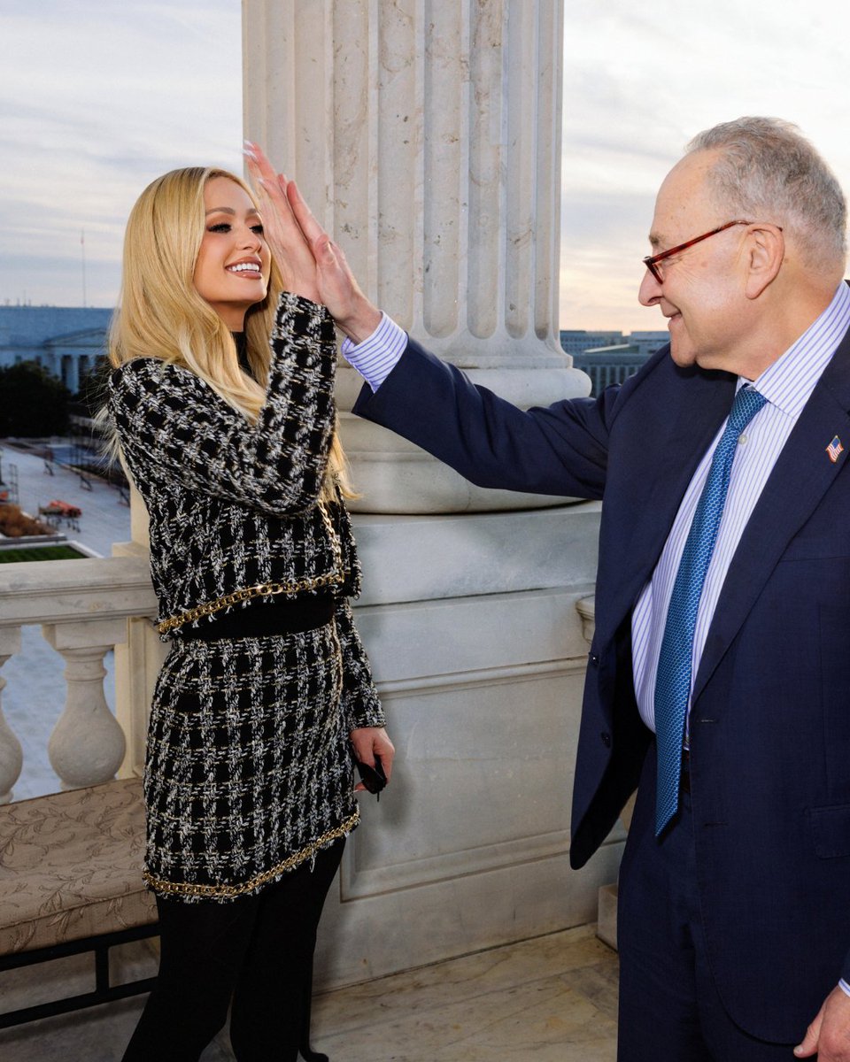 ParisHilton's tweet image. Today is a day I will never forget. After years of sharing my story and advocating on Capitol Hill, the Stop Institutional Child Abuse Act has officially passed the U.S Congress. This moment is proof that our voices matter, that speaking out can spark change, and that no child…