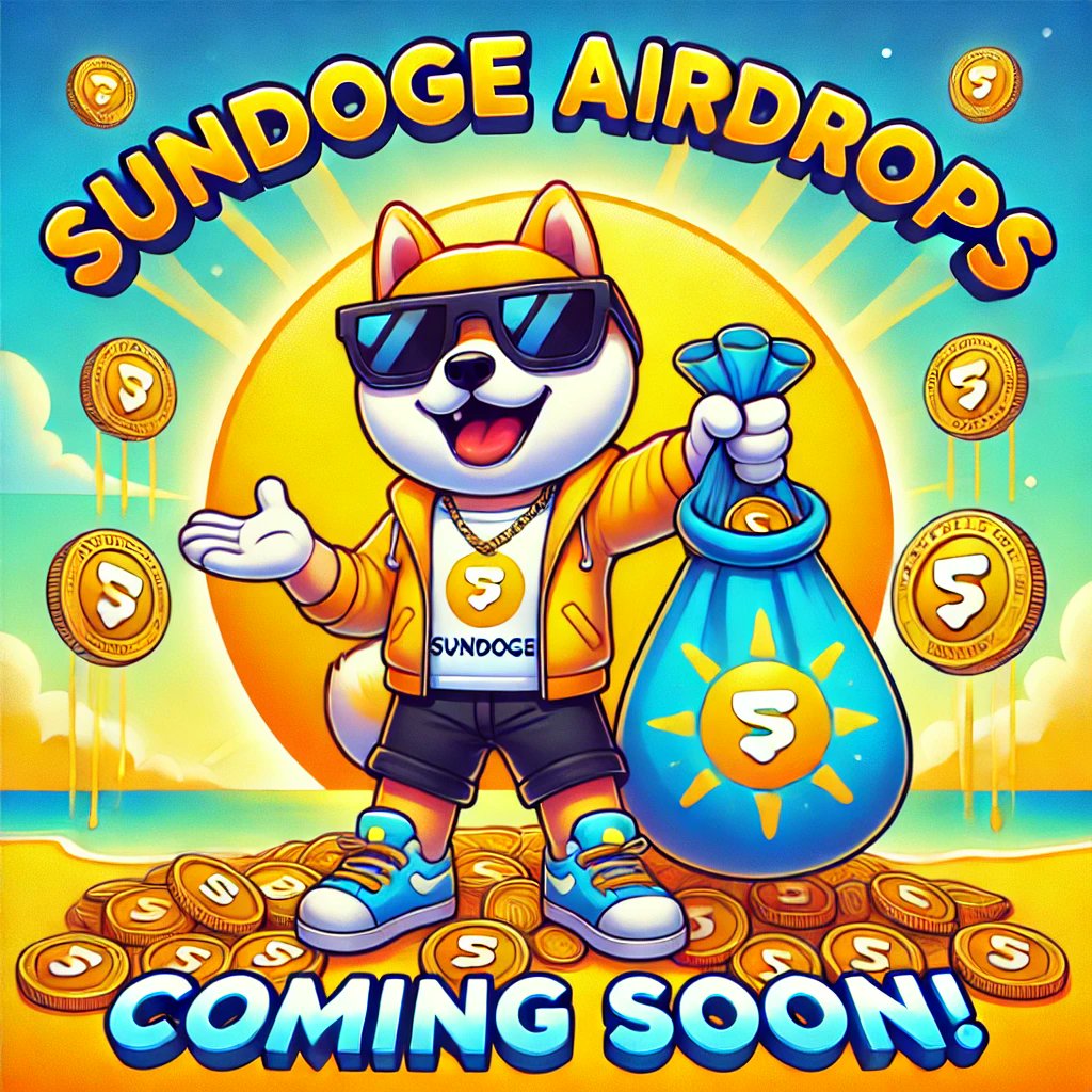 sundogeio's tweet photo. 🎉 SunDoge airdrops are coming soon! 🌞🚀
Get ready to catch the solar wave and claim your free tokens. 🌊☀️
Stay tuned for all the details and don’t miss this exclusive opportunity! 🔥

#Solana #Crypto #Airdrop #Memecoin https://t.co/ZJRZwYvJ5n