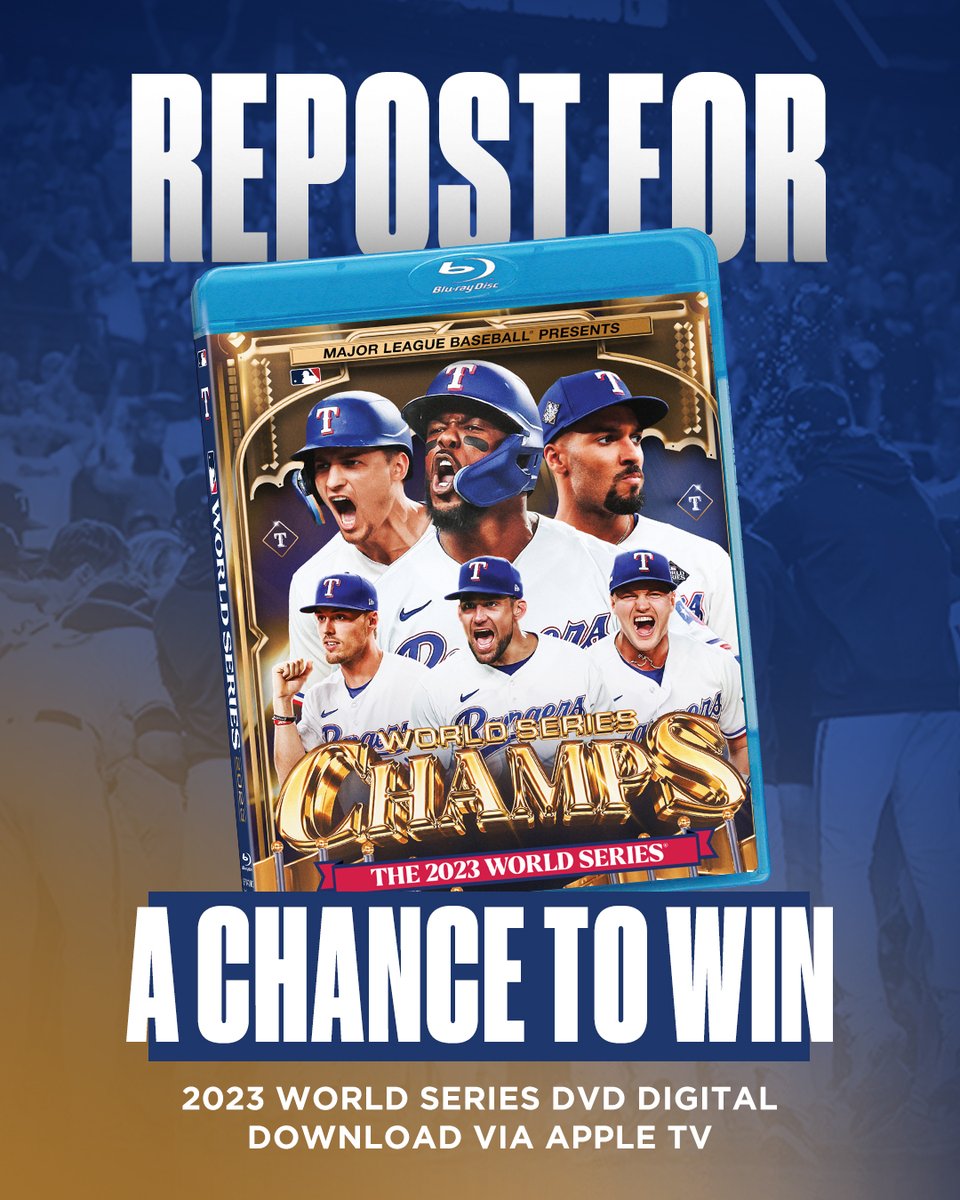 We've got codes for 5 digital copies of the 2023 World Series doc. 👀