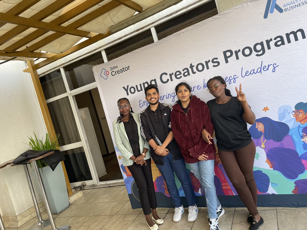 TikoJoy01's tweet image. "Day 1 of Zoho Creator Training was a success! We explored the power of no-code app development, with:
Hands-on workshops , Expert insights , Tools to streamline workflows.Excited for what’s next as we continue to innovate and grow together. Onward to Day 2! 🙌 #ZohoCreator
