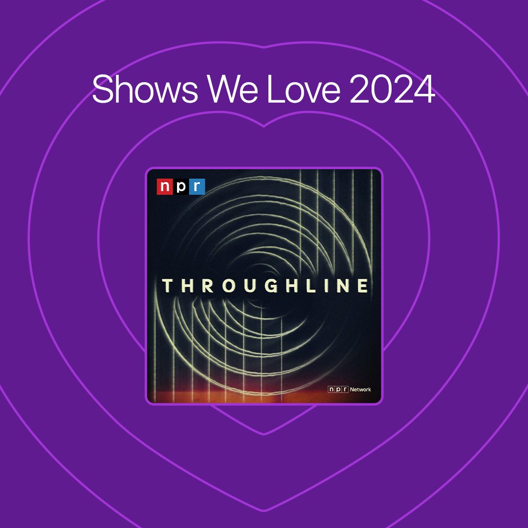Apple Podcasts (@applepodcasts) on Twitter photo Why we love… Throughline 💜
All aboard the <a href="/throughlineNPR/">Throughline</a> time machine. Hosted by <a href="/RundAbdelfatah/">Rund Abdelfatah</a> & <a href="/ramtinarablouei/">Ramtin Arablouei</a>, the show immerses you right in the middle of history, uncovering the moments that shaped our world.
apple.co/Throughline Why we love… Throughline 💜
All aboard the <a href="/throughlineNPR/">Throughline</a> time machine. Hosted by <a href="/RundAbdelfatah/">Rund Abdelfatah</a> & <a href="/ramtinarablouei/">Ramtin Arablouei</a>, the show immerses you right in the middle of history, uncovering the moments that shaped our world.
apple.co/Throughline