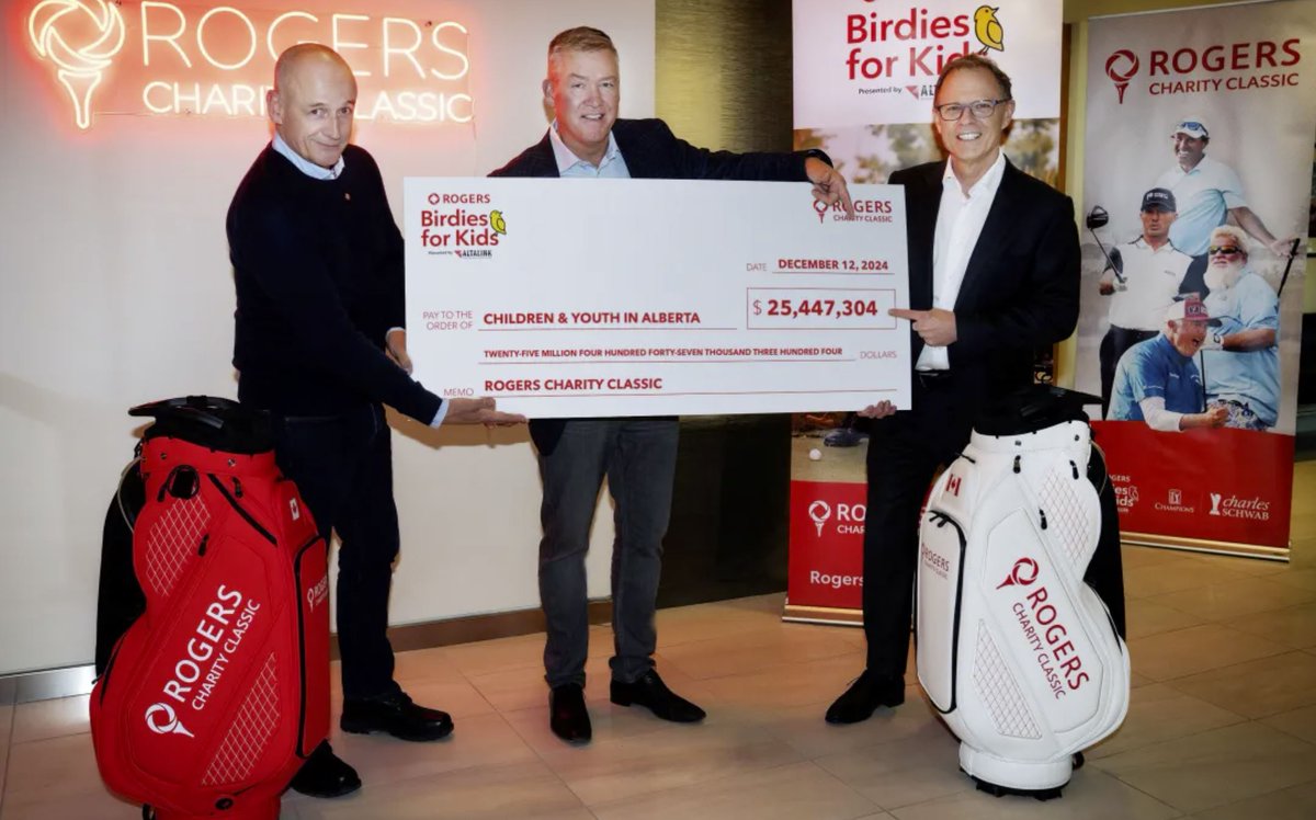 The 12th annual @RogersClassic raised a record $25.4M for #AB charities! A huge thanks to all CAREERS donors who participated in the Birdies for Kids program, helping us maximize this year's matching donation! #BFK2024 #Birdies4Kids #RogersCharityClassic
loom.ly/TsPrm74