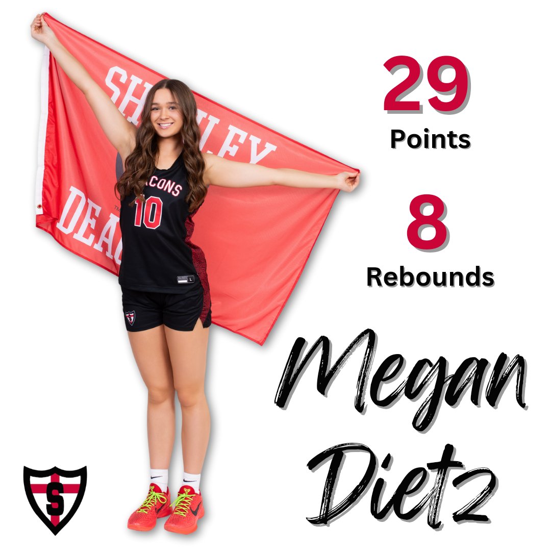 Shanley Girls Basketball (@shanleygirlsbb) on Twitter photo Megan Dietz poured in 29 points and 8 rebounds in our win vs. North! She was a perfect 8/8 from the line. <a href="/MeganDietz26/">Megan Dietz</a>
Rylee Seavert also in double figures with 18 points <a href="/RyleeSeavert/">Rylee Seavert</a>
Peace Hakim led defensively w/ 4 steals and 9 rebs
Nora Roney dished out 4 assists <a href="/norar_4/">NoraR_4</a> Megan Dietz poured in 29 points and 8 rebounds in our win vs. North! She was a perfect 8/8 from the line. <a href="/MeganDietz26/">Megan Dietz</a>
Rylee Seavert also in double figures with 18 points <a href="/RyleeSeavert/">Rylee Seavert</a>
Peace Hakim led defensively w/ 4 steals and 9 rebs
Nora Roney dished out 4 assists <a href="/norar_4/">NoraR_4</a>