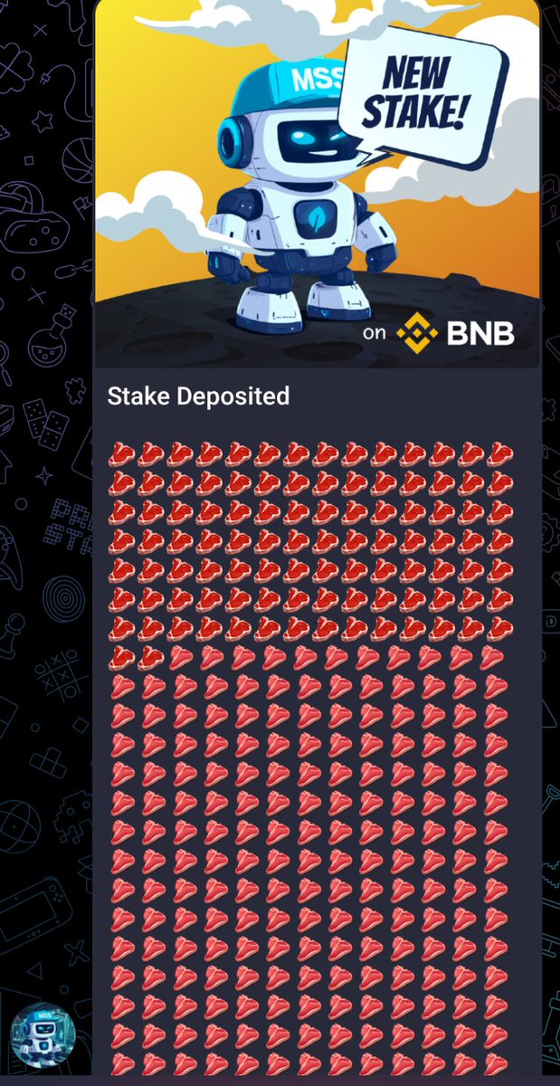 MintStakeShare's tweet photo. THE BIGGEST STAKE OF THE DAY 🤯🥩

💥MSS Staked: 196646 ($7473.1)💥

Those 🥩 list goes way below 🥳

$MSS