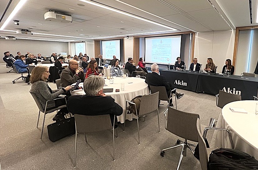 ispace_us_inc's tweet image. ispace-U.S.&apos;s Legal Specialist, Rebecca van Burken, joined Clay Mowry, President of the IAF and CEO of AIAA, Richard DalBello, Caryn Schenewerk, and Allison Crutchfield for a fireside chat and a panel at the Galloway Symposium, last week! Thank you, #IISL, for having us!