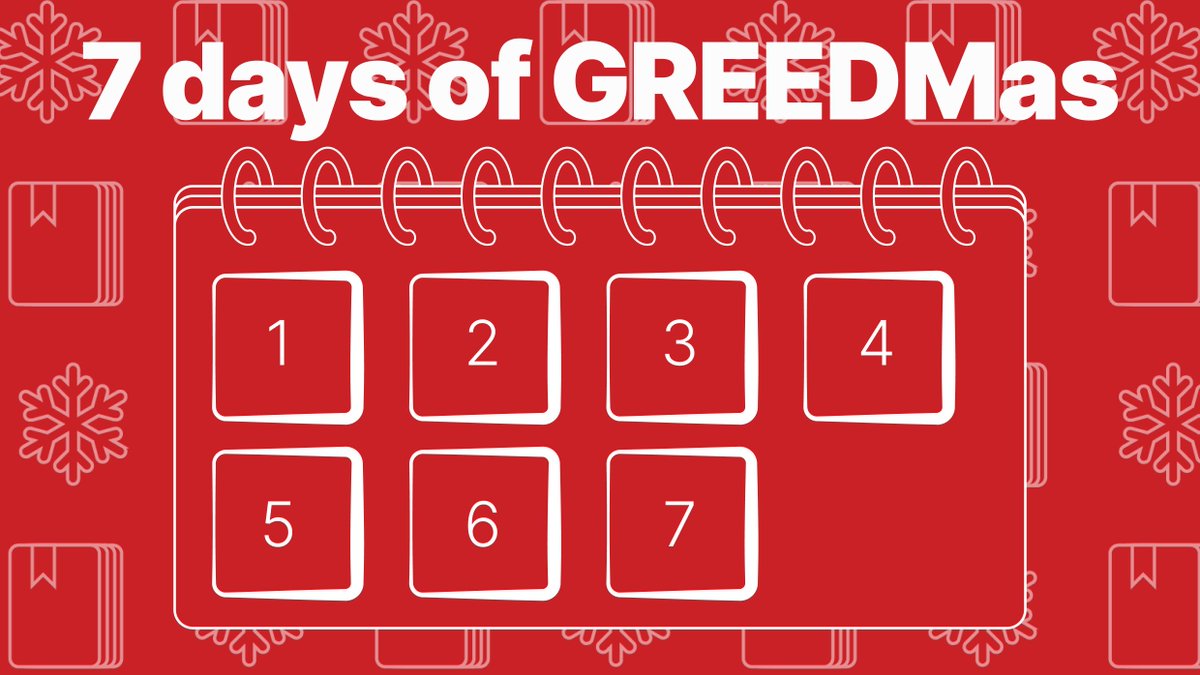 1/ The 7 days of GREEDMas are here 🎁

Starting today, December 18th, we’re dropping 7 daily bounties on <a href="/SuperteamEarn/">Superteam Earn</a> until Christmas.

Each day’s challenge comes with a $1,000 prize pool, split among eligible participants. Everyone can join.

Here’s how it works 👇