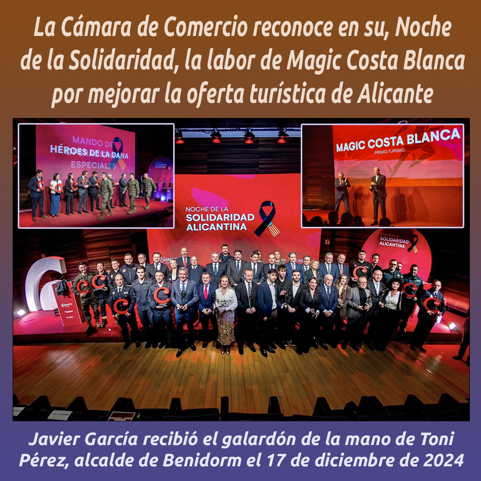 Hostelería en Valencia (Periódico Gastronómico) (@hosteleriaenvlc) on Twitter photo LA CÁMARA DE COMERCIO RECONOCE EN SU, NOCHE DE LA SOLIDARIDAD, LA LABOR DE MAGIC COSTA BLANCA POR MEJORAR LA OFERTA TURÍSTICA DE ALICANTE
hosteleriaenvalencia.com/noticias.asp?i…
<a href="/hoteles_magic/">Magic Hotel Group</a> <a href="/MagicWorld_ES/">Magic World®</a> <a href="/hoteles_magic/">Magic Hotel Group</a> #NocheDeLaSolidaridad #MagicCostaBlanca #HosteleriaEnValencia LA CÁMARA DE COMERCIO RECONOCE EN SU, NOCHE DE LA SOLIDARIDAD, LA LABOR DE MAGIC COSTA BLANCA POR MEJORAR LA OFERTA TURÍSTICA DE ALICANTE
hosteleriaenvalencia.com/noticias.asp?i…
<a href="/hoteles_magic/">Magic Hotel Group</a> <a href="/MagicWorld_ES/">Magic World®</a> <a href="/hoteles_magic/">Magic Hotel Group</a> #NocheDeLaSolidaridad #MagicCostaBlanca #HosteleriaEnValencia