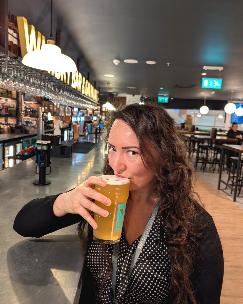 ✈️ PINT OF INTUITION BEFORE YOU FLY? ✈️

Flying from Birmingham just got better!   

Hold on to your flat caps, you can now kick off your jollies with a cracking pint of Intuition or Union at the new Peaky Blinders bar and restaurant, Shelby &amp; Co, at Birmingham airport. Bostin'.