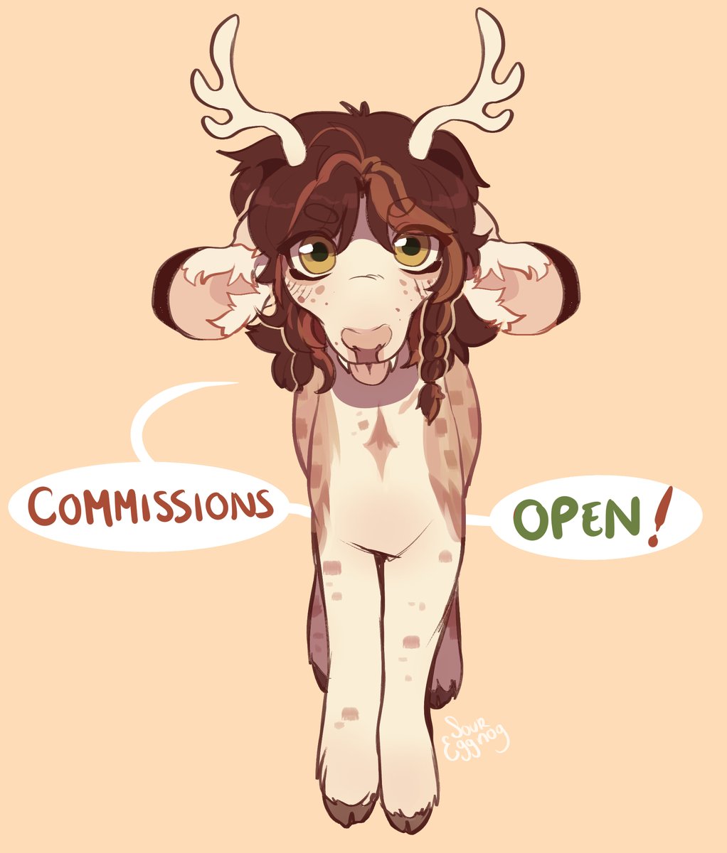 soureggnog's tweet photo. Got 3 commission slots open 🍀🌟 
Prices and info here: https://t.co/D9DGySFAfh

Comment or DM if interested, rts are always appreciated <3 https://t.co/5nLaCpvouO