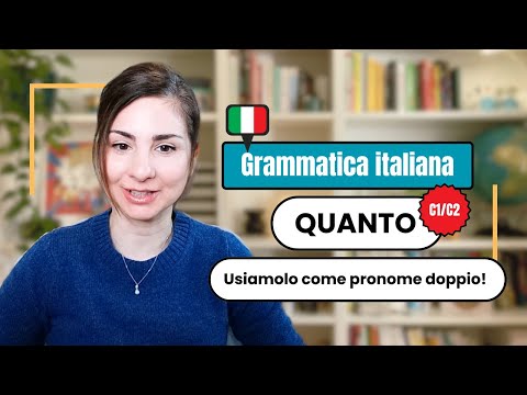 Nuova lezione! 🇮🇹
*Clicca il link in bio per vederla subito* 👆🏻
 Learn Italian Grammar C1/C2: QUANTO come pronome doppio #youritalianteacher s.mtrbio.com/jtofbuyxxf