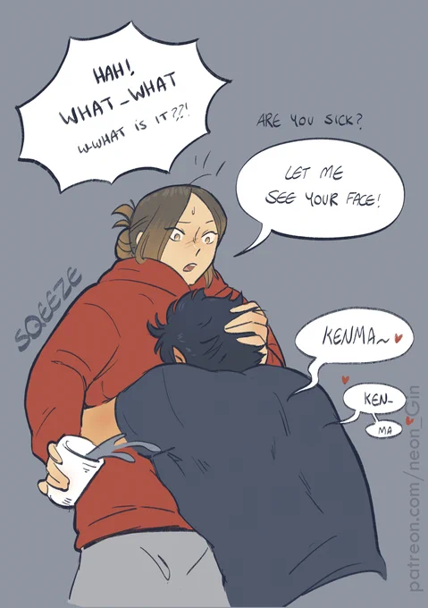 Alcohol gave him some courage lol  
(4/6) 