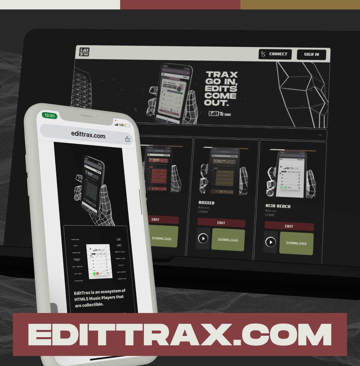 EditTrax tweet media