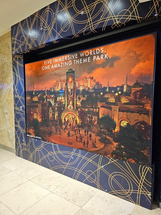Looks like <a href="/UniversalORL/">Universal Orlando Resort</a> is cooking up something EPIC at <a href="/MCO/">Orlando International Airport</a>