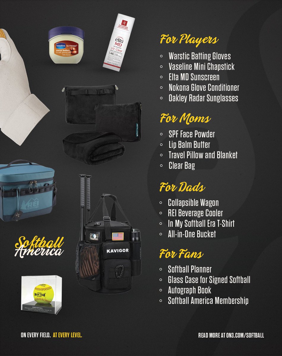SoftbalAmerica's tweet photo. Still searching for that perfect gift? Hunting for stocking stuffers? 👀🎁
Check out our Holiday Gift Guide👇
🔗 https://t.co/eJ0Wcmiv81
#AtEveryLevel | #SoftballAmerica https://t.co/LPllDNTykr