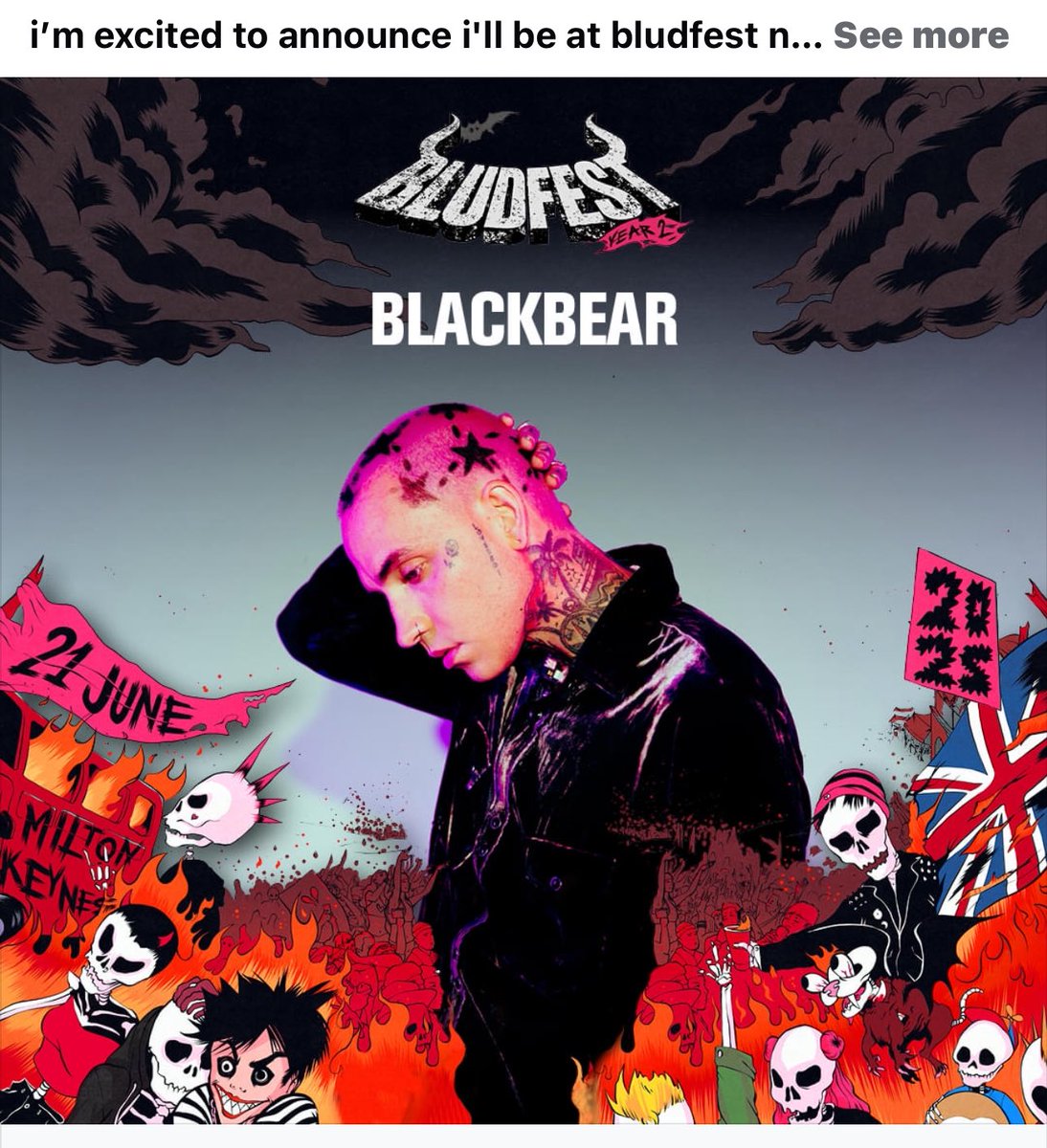 SabinaDiMarco's tweet photo. Little bit excited @iamblackbear https://t.co/rLaYmo6TJp