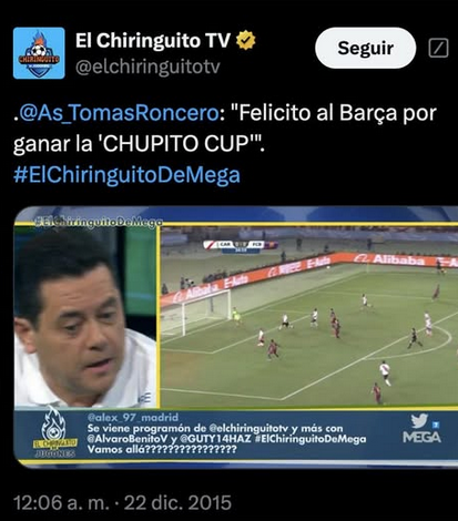 Llourinho's tweet photo. Miren como celebra la 'Chupito CUP'. https://t.co/xNI9YXsVWl