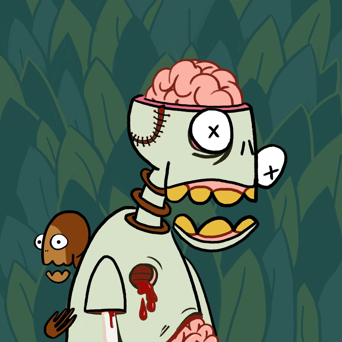 Zombie riders go hard