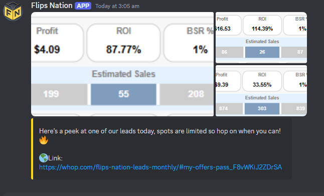 FLIPS NATION AMAZON tweet media