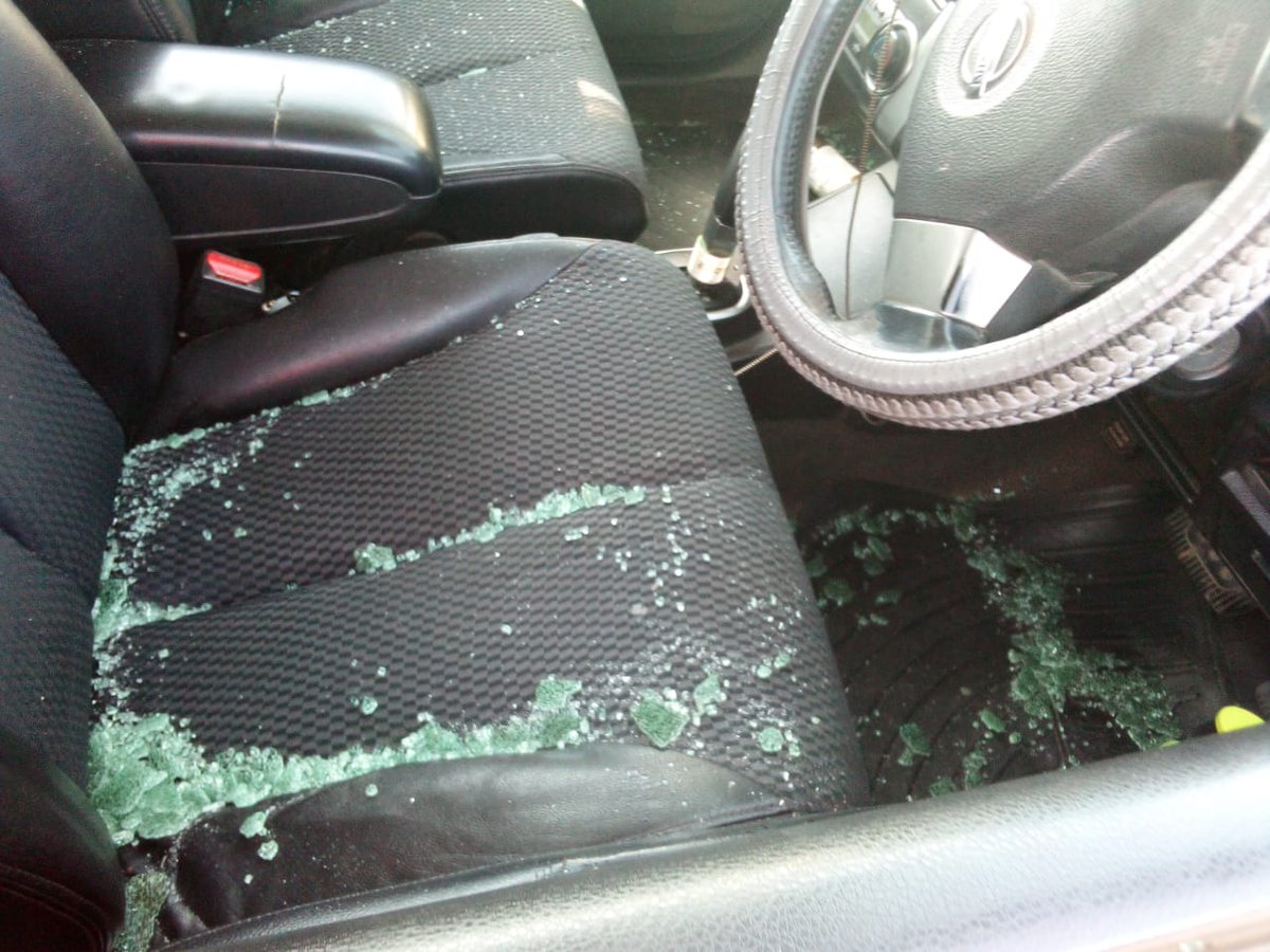 LDaktek's tweet photo. @DCI_Kenya @PoliceKE @IPOA_KE @ntsa_kenya Yesterday a truck hit my car and the driver fled. The truck is at Ololunga Police Station, but the Police handling it, Officer Marwa is frustrating the case. I need justice. Please, help. Thank you. https://t.co/bM87cZ5pxI