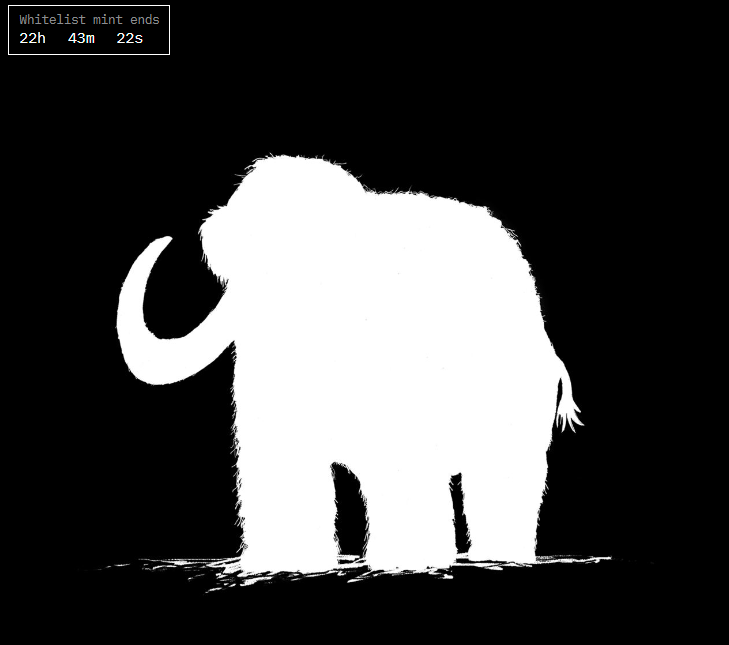 Mammoths NFT Mint is Live! 🦣

The highly anticipated <a href="/MammothOverlord/">Mammoth Overlord 🦣</a> collection on <a href="/Formachain/">Forma 🎭</a> has officially launched.

🔥 Promoted by heavyweights like @Celestia and @Initia

🔑 Key Details
🔹 Total Supply: 9,999 Mammoths
🔹 Price: 0.75 $TIA each

⚡ Mint Phases

1️⃣ Phase 1: